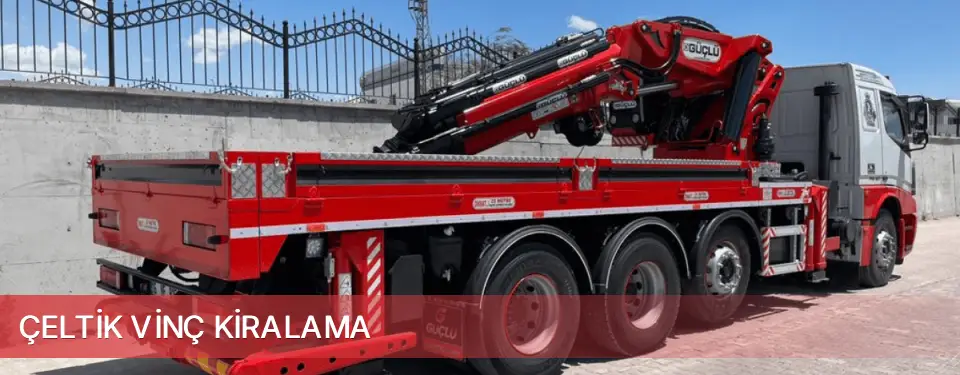 Çeltik İlçemi Vinç Kiralama